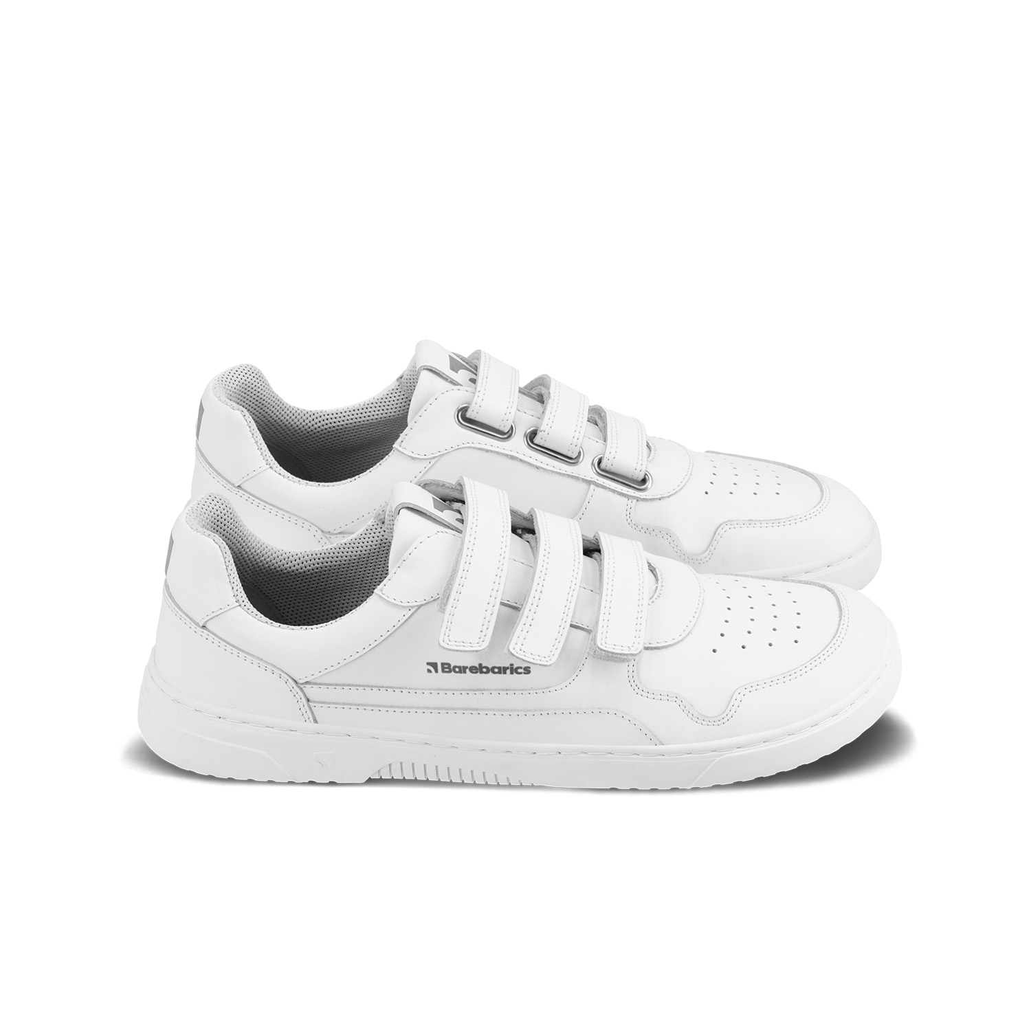 Barefoot Sneakers Barebarics Zing Velcro - All White - Leather.
Anatomische Form - Der Schuh respektiert die Form der Füße.
Mehr Info
Typ: Straßenschuhemodernes urbanes Designentworfen und handgefertigt in der Europäischen Unionausgezeichnete Haltbarkeit und Farbechtheit der Materialienerhältlich in den Größen 36-47 (europäische Maße)