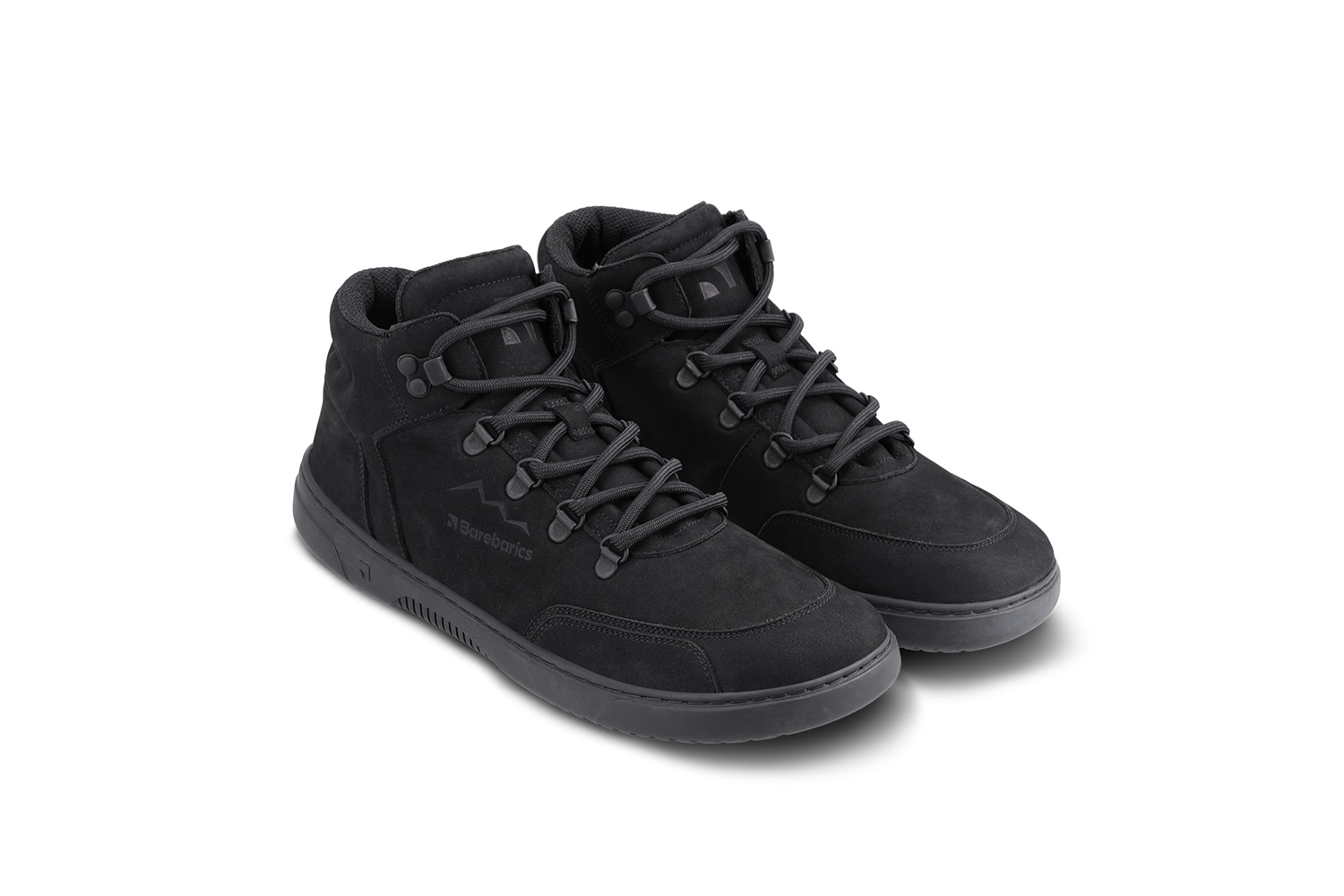 Barefoot Sneakers Barebarics Element - All Black.
Die Barebarics-Sneaker werden nach einem umweltfreundlichen Verfahren hergestellt.
  Das Obermaterial besteht aus Nubukleder mit einer hydrophoben Ausrüstung, die Wasser sehr gut abweist.

Barfuß-Eigenschaften
    Anatomische Form - Die Sneakers passen sich der Form der Füße an.

Mehr info
moderner Städtestilin der Europäischen Union entworfen und handgefertigt, unter Verwendung lokaler nachhaltiger Materialienhervorragende Haltbarkeit und Farbechtheit der MaterialienDermodry Coolmax®-Technologie für kontinuierlichen Feuchtigkeitsaufnahmeerhältlich in den Größen 36-47 (europäische Maße)