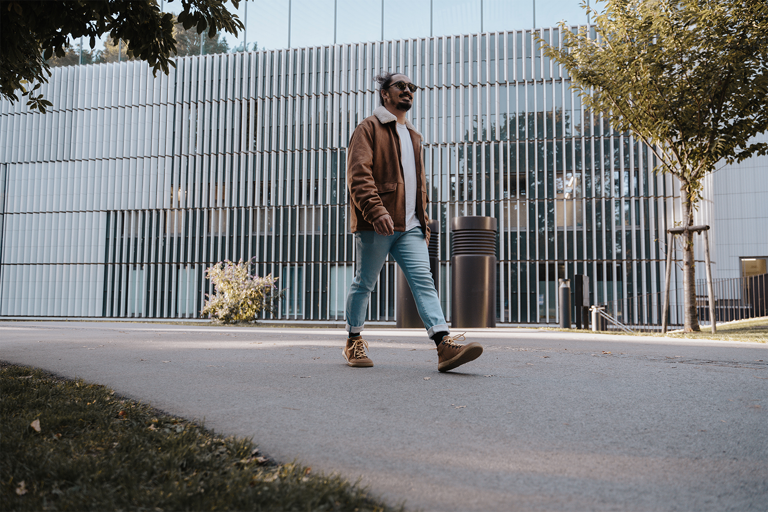 Barefoot Sneakers Barebarics Element - Walnut Brown.