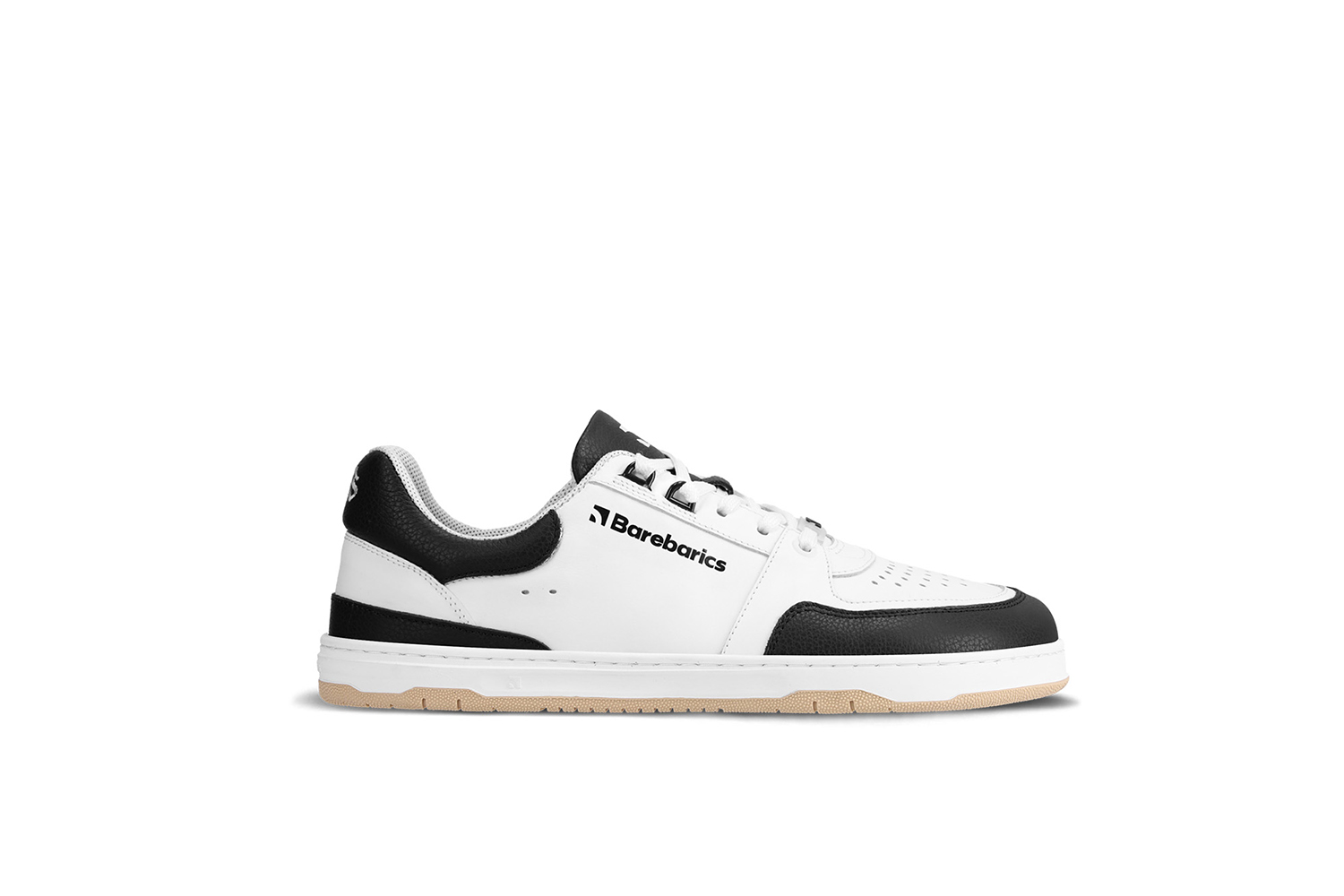 Barefoot Sneakers Barebarics Wave - White & Black