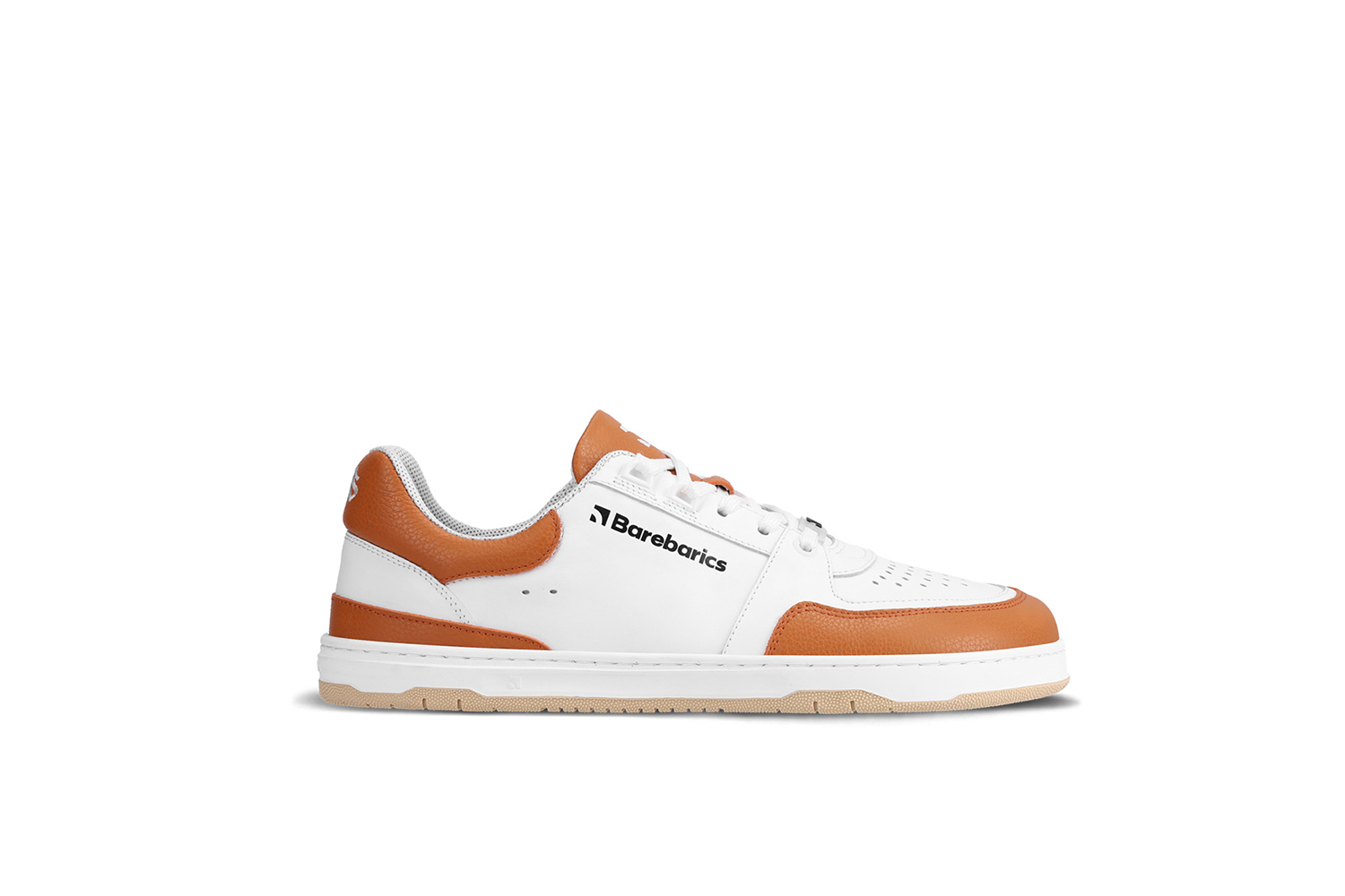 Barefoot Sneakers Barebarics Wave - White & Orange