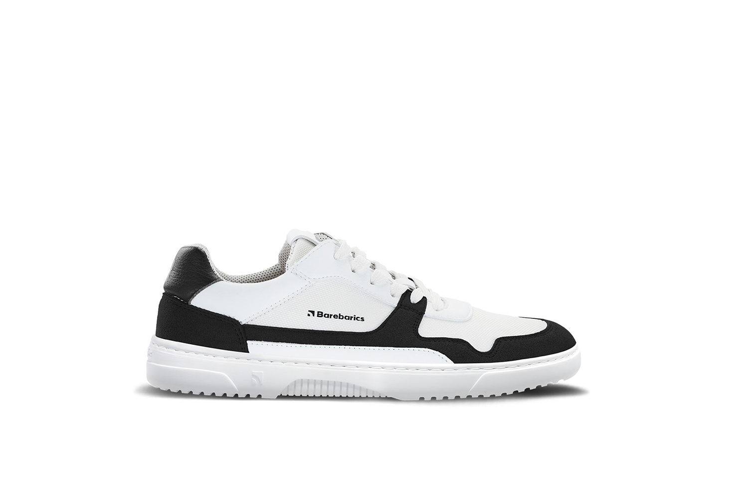 Barefoot Sneakers Barebarics Zing - White & Black.