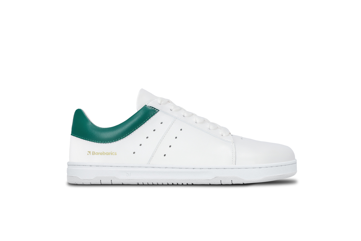 Barfußschuhe Barebarics Enigma - White & Dark Green