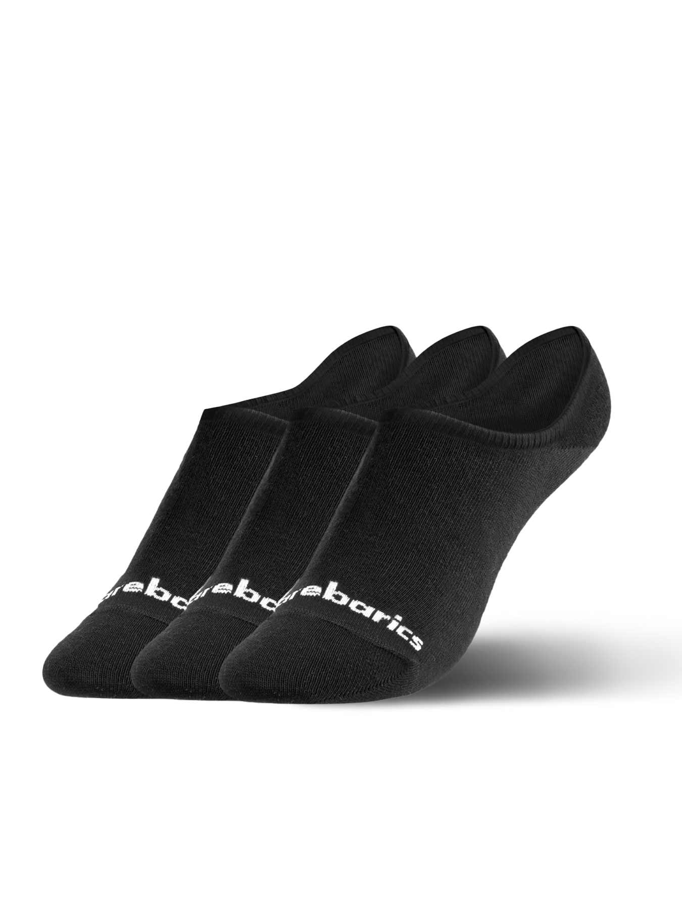 Barebarics - Barfußsocken - No-Show - Black - 3 pack