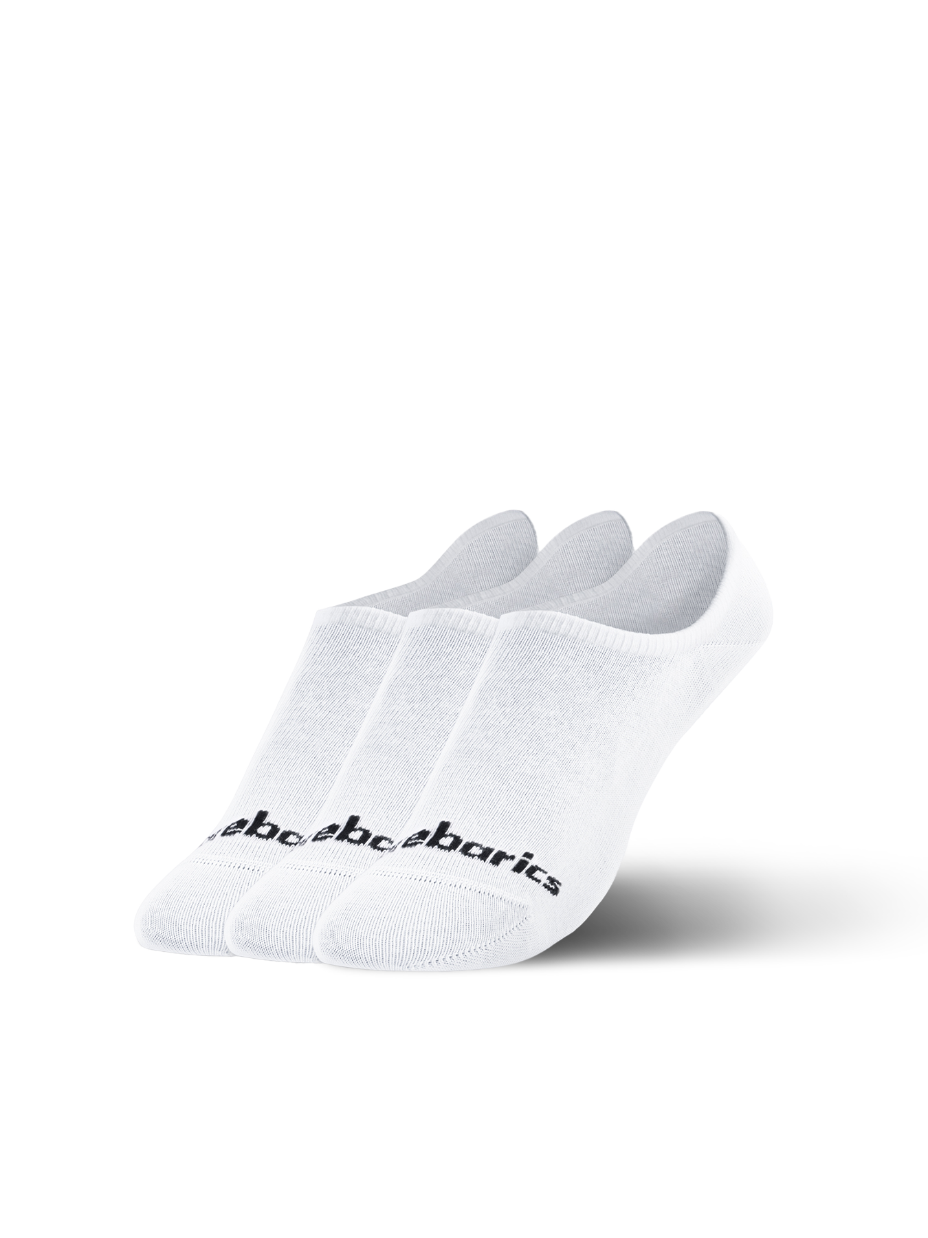 Barebarics - Barfußsocken - No-Show - White - 3 pack