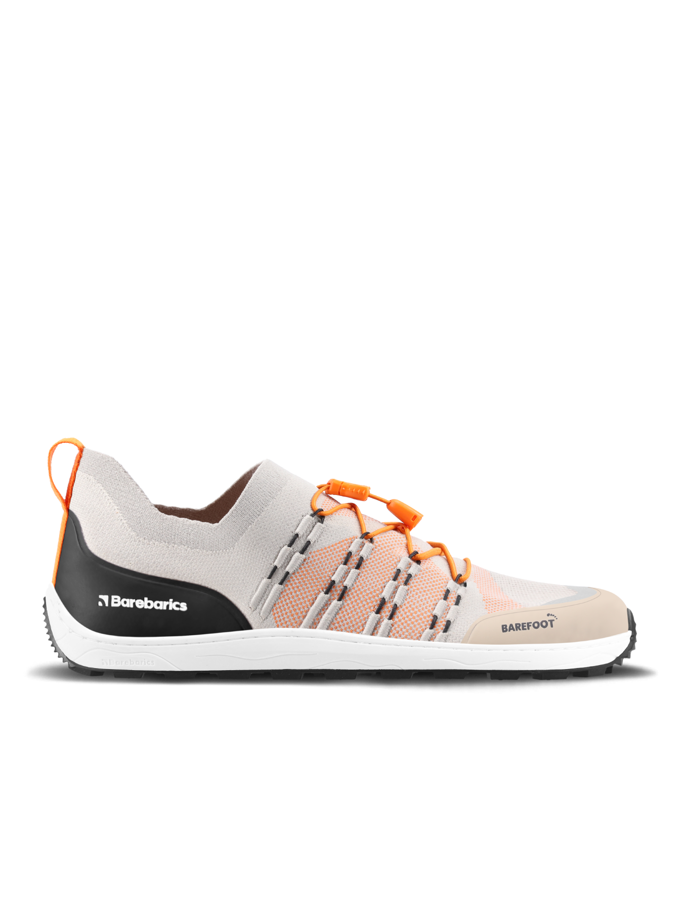 Barefoot Sneakers Barebarics Voyager - Beige & White